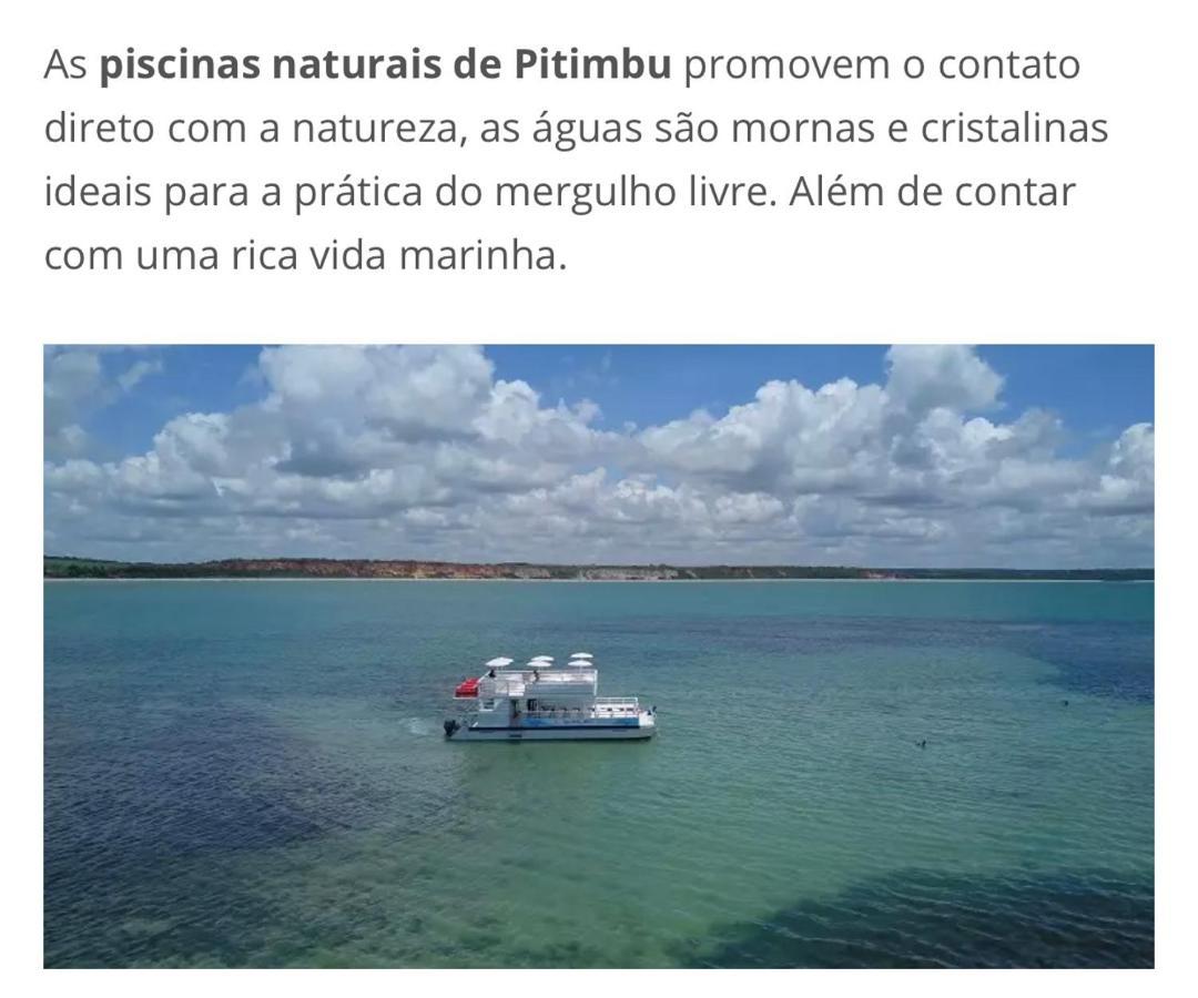 Casa De Praia Pitimbu ปีติงบู ภายนอก รูปภาพ
